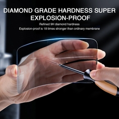 Imagem do 2pcs Anti-Spy Glass para Iphone