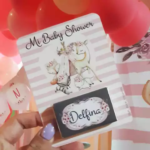 Tarjeta con Chocolates personalizado.