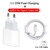 Carregador 20w original para iphone 13 12 11 14 pro max usb c carregador rápido para ip - comprar online