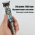 Máquina de corte de cabelo sem fio elétrico, barbeiro profissional para homens - comprar online