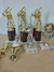 set de trofeos de beisbol 8 con base y 2 si base