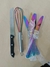 JUEGO DE CUBIERTOS CUCHILLOS TORNASOL, BATIDOR ( CUCHILLO)