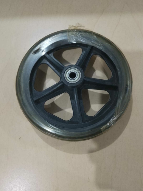 Refaccion de rueda delantera para silla de ruedas