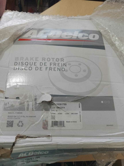 Rotor de freno de disco Marca ACDelco - comprar en línea