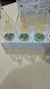 Set de tres bombillas decorativas led larga duración color blanco suave