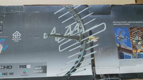 Antena de tv digital HD de montaje en ático 4K Ultra HD