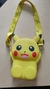 Bolsa de hombro crossbody de pikachu en silicona