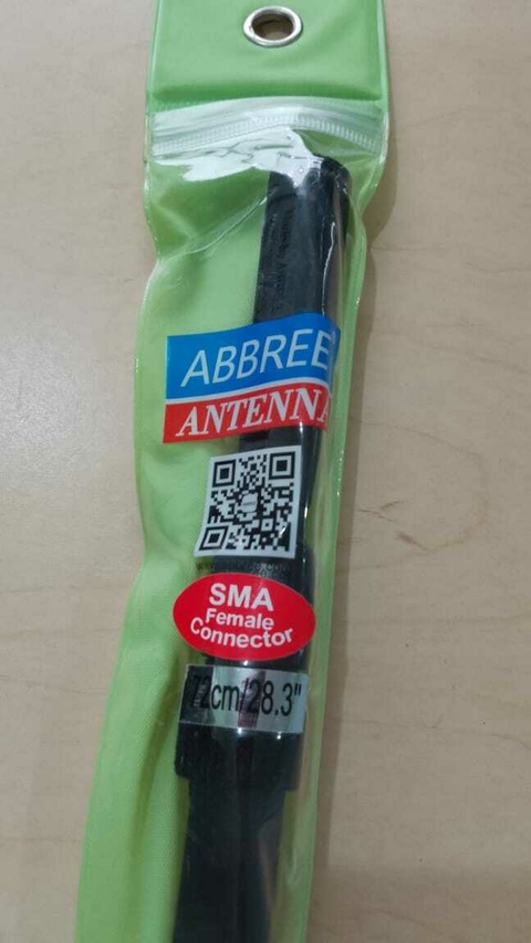 Antena táctica plegable ABBREE para radio bidireccional