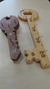 Paquete de 2 portallaves de madera - Tiraditos