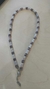 Collar de perlas para dama color lila - comprar en línea