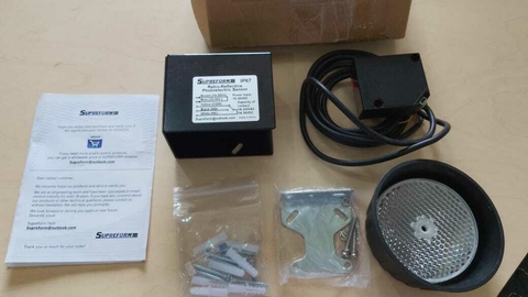 Sensor fotoeléctrico de seguridad anti reflejante SUPREFORM
