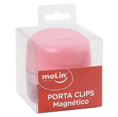 Porta Clips Mgnético Rosa - Molin