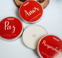 KIT 20 MINI VELAS NA LATINHA