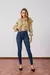 CALÇA JEANS SKINNY TRADICIONAL COM CINTURA MÉDIA | DZ20969 - comprar online