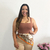 Lenço Cetim Estampado - comprar online