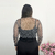 Blusa Tule Animal Print - Gal Store