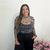 Blusa Tule Animal Print na internet