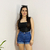 Shorts Jeans Glitter - comprar online