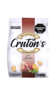Cruton's Minitostaditas sabor Jamón x 100g [#99001]
