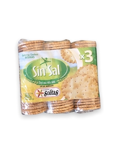 SOLITAS INTENSAS SIN SAL x 3 [#330]