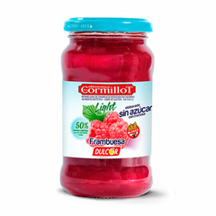 MERMELADA CORMILLOT SIN AZÚCAR FRAMBUESA DULCOR X 390 GRAMOS [#00337]