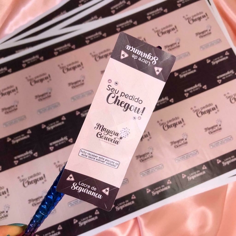 Lacre de Segurança Retângulo