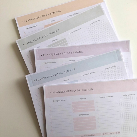 Planejamento da Semana + Minha Semana | A4