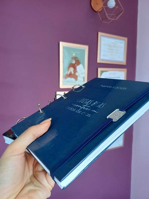 Agenda 2025 Masculino | Argolado | Coisas boas Acontecem todos os dias