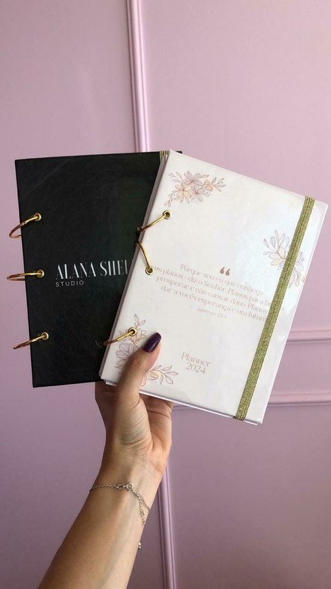 Agenda + Agendamento 2025 | Argolado | Capa Personalizada