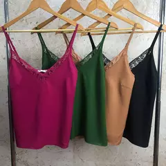 Conjunto Acetinado Renda