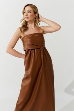 Vestido Couro - comprar online