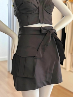 Conjunto Top e Saia Estrutuado - comprar online