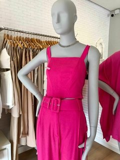 Conjunto Corset e Calça PINK na internet