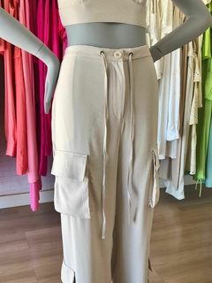 Conjunto Top Calça Parachute Cargo - Historietas Boutique
