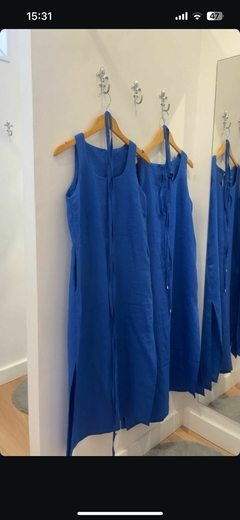 Vestido Regata Linho 100% - loja online