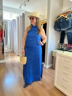 Vestido Linho 100% natural