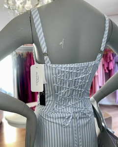 Vestido Corset Listrado