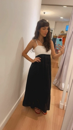 Vestido Bicolor - loja online