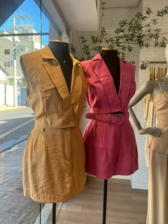 Conjunto Colete e Shortsaia - Historietas Boutique