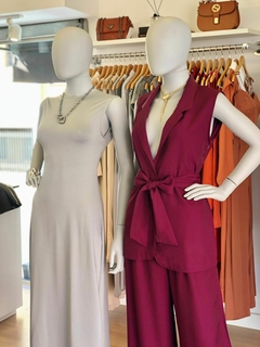 Conjunto estilo alfaiataria