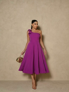 Vestido Laço Ombro Só - comprar online