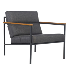 Poltrona Fell - Aço Carbono - comprar online