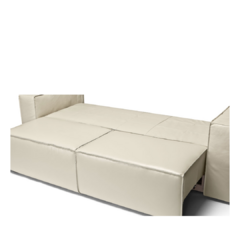 Sofá Cama Sander - Couro Natural - comprar online