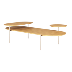 Mesa de Centro Netuno - Metal - comprar online
