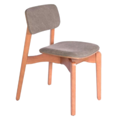Cadeira Zig Zag - Estofada e Empilhável - comprar online