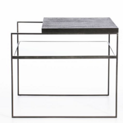 Mesa Lateral Flávia - Ebanizada