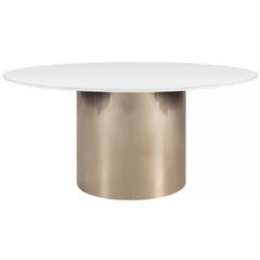 Mesa Jantar Solia - Aço Inox