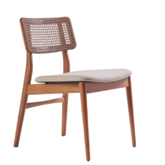 Cadeira Dalia - Palha Sextavada - comprar online
