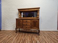 APARADOR CHIPPENDALE C/ALZADA - comprar online
