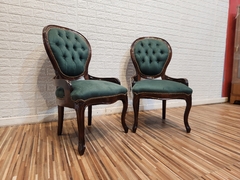 Imagen de PAR DE SILLONES VICTORIANOS
